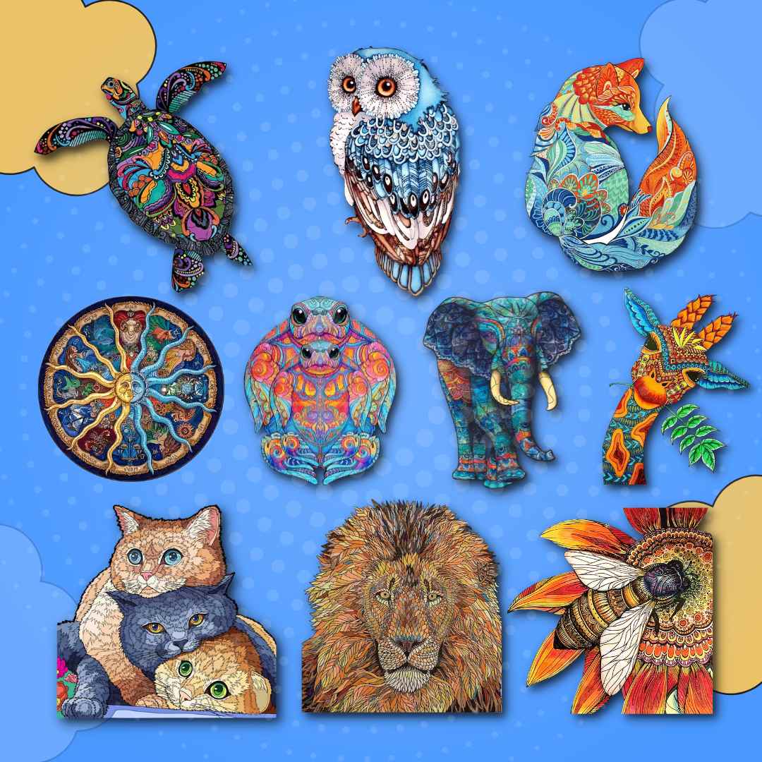 Top 10 Best Sellers - Wooden Jigsaw Puzzles
