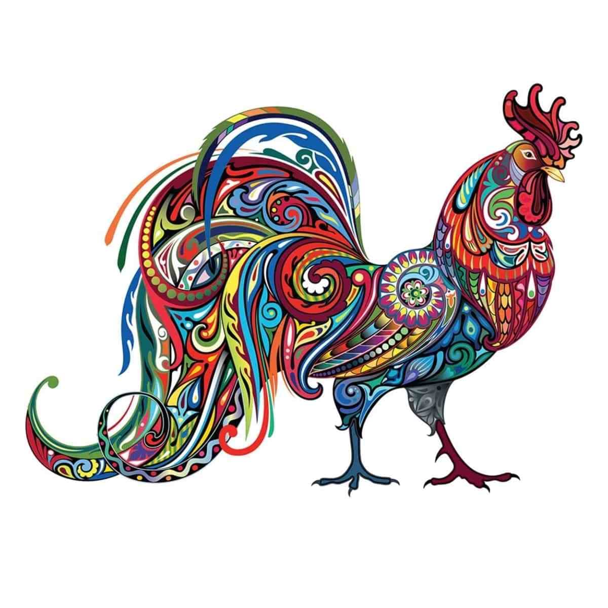 A5 Rooster - Jigsaw Puzzle