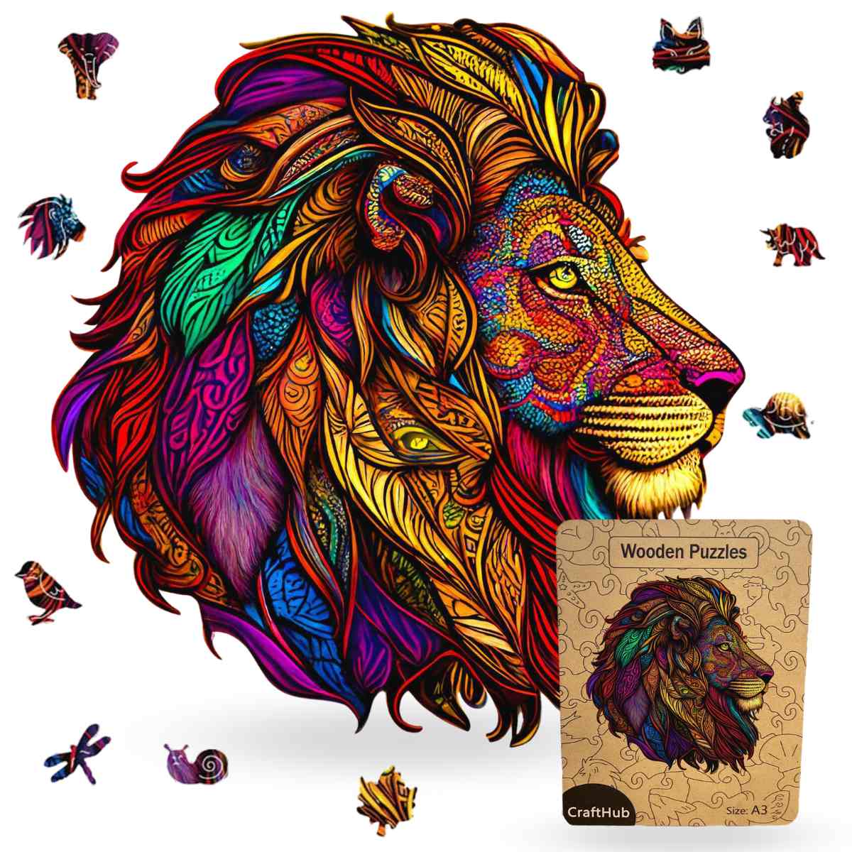 Majestic Lion - Jigsaw Puzzle