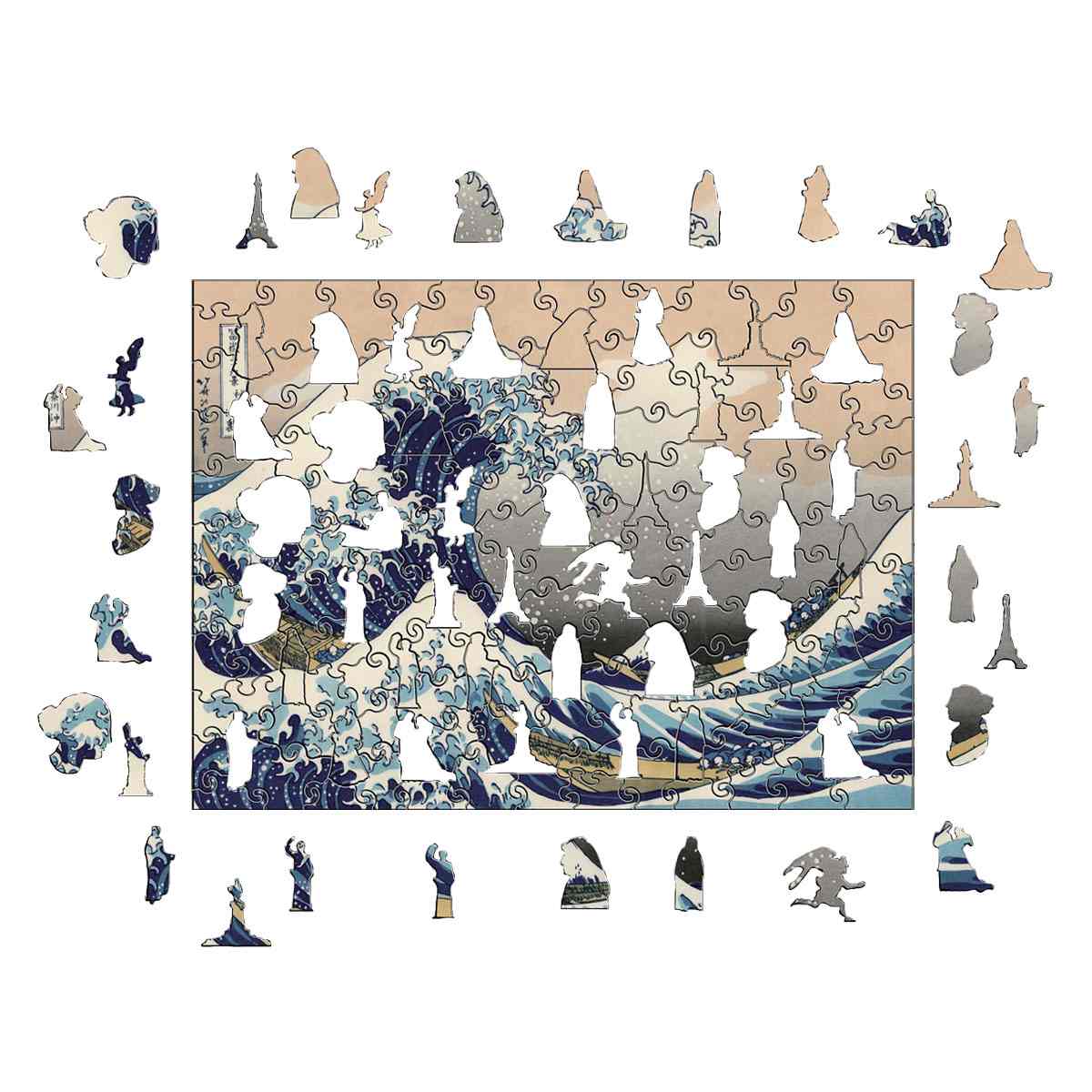 The Great Wave off Kanagawa - Jigsaw Puzzle