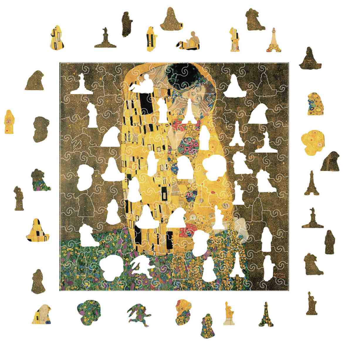 The Kiss (Klimt) - Jigsaw Puzzle