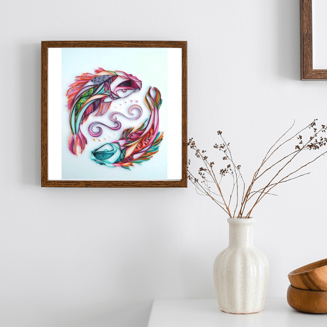 Filigree painting sales