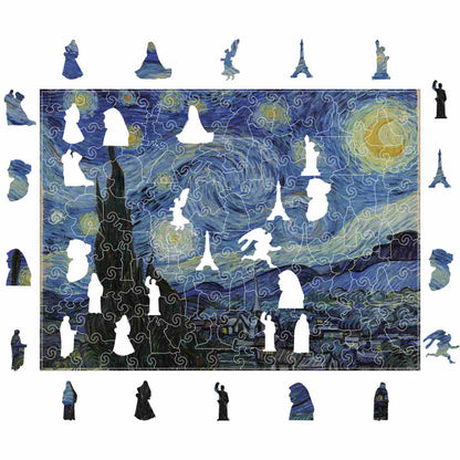 The Starry Night - Jigsaw Puzzle