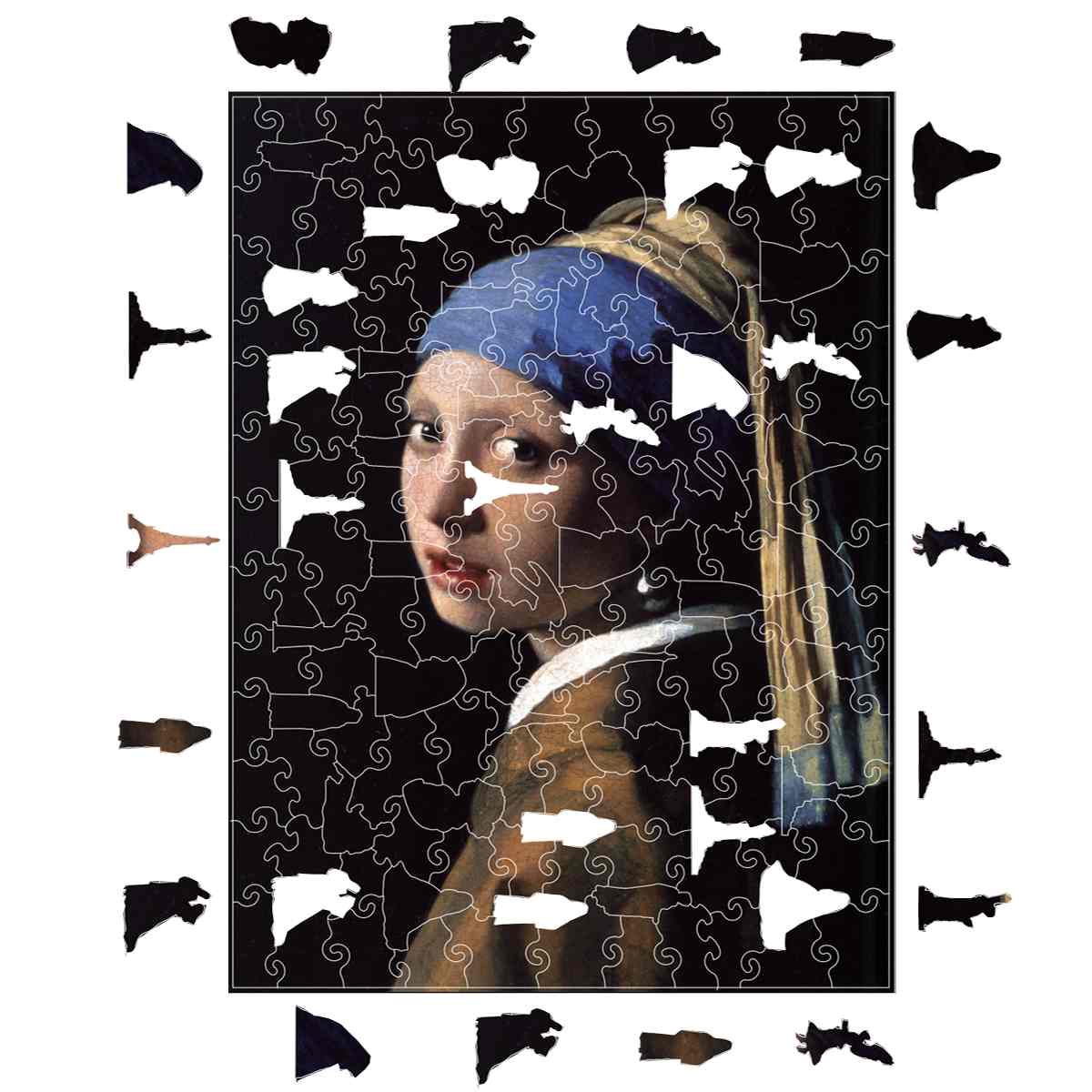 Girl with a Pearl Earring - Jigsaw Puzzle
